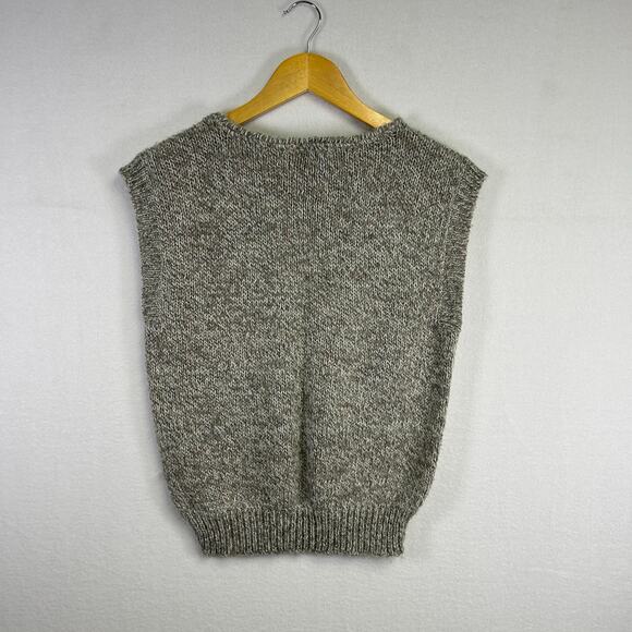 Woman's Sweater Vest‎ - Size L Grandpa Academia Vintage Fall Winter - Picture 7 of 9